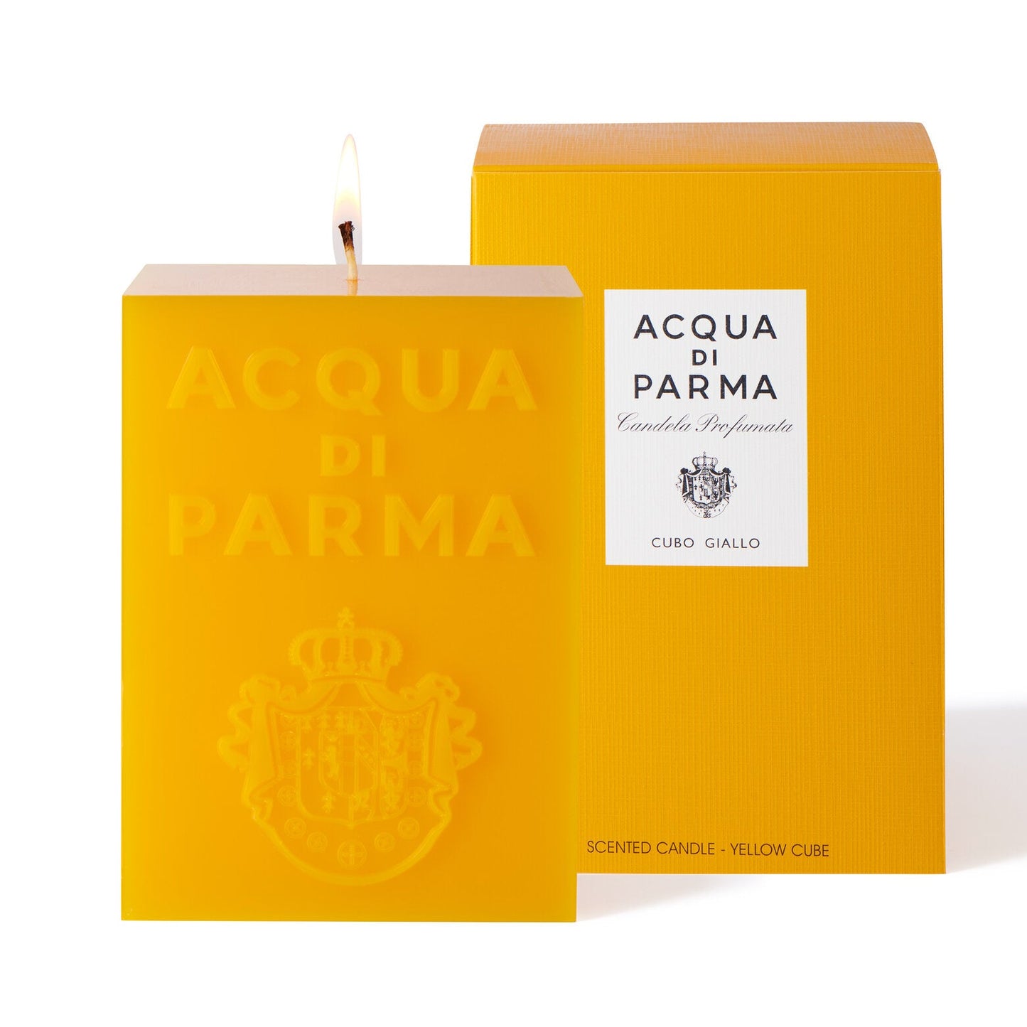 Acqua Di Parma CUBE CANDLE CUBE COLLECTION COLONIA Cubo Giallo